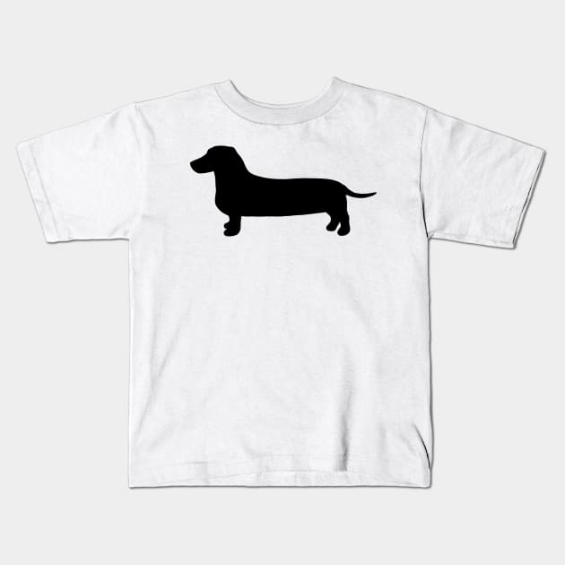 Dachshund Kids T-Shirt by MichellePhong